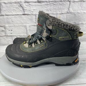 Merrell Women’s insulated waterproof Gray Hiking Boots Size 9.5